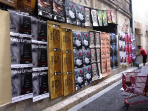 Affiches au festival d'Avignon 2015